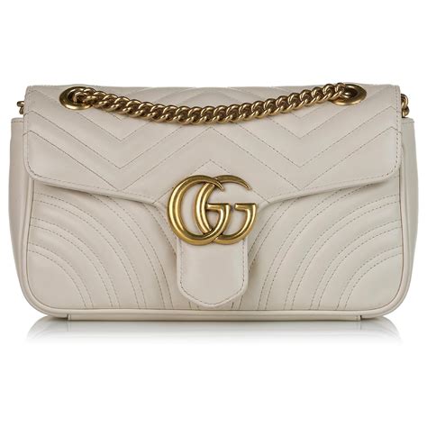 borsa gucci tracolla bianca|borse tracolla Gucci donna.